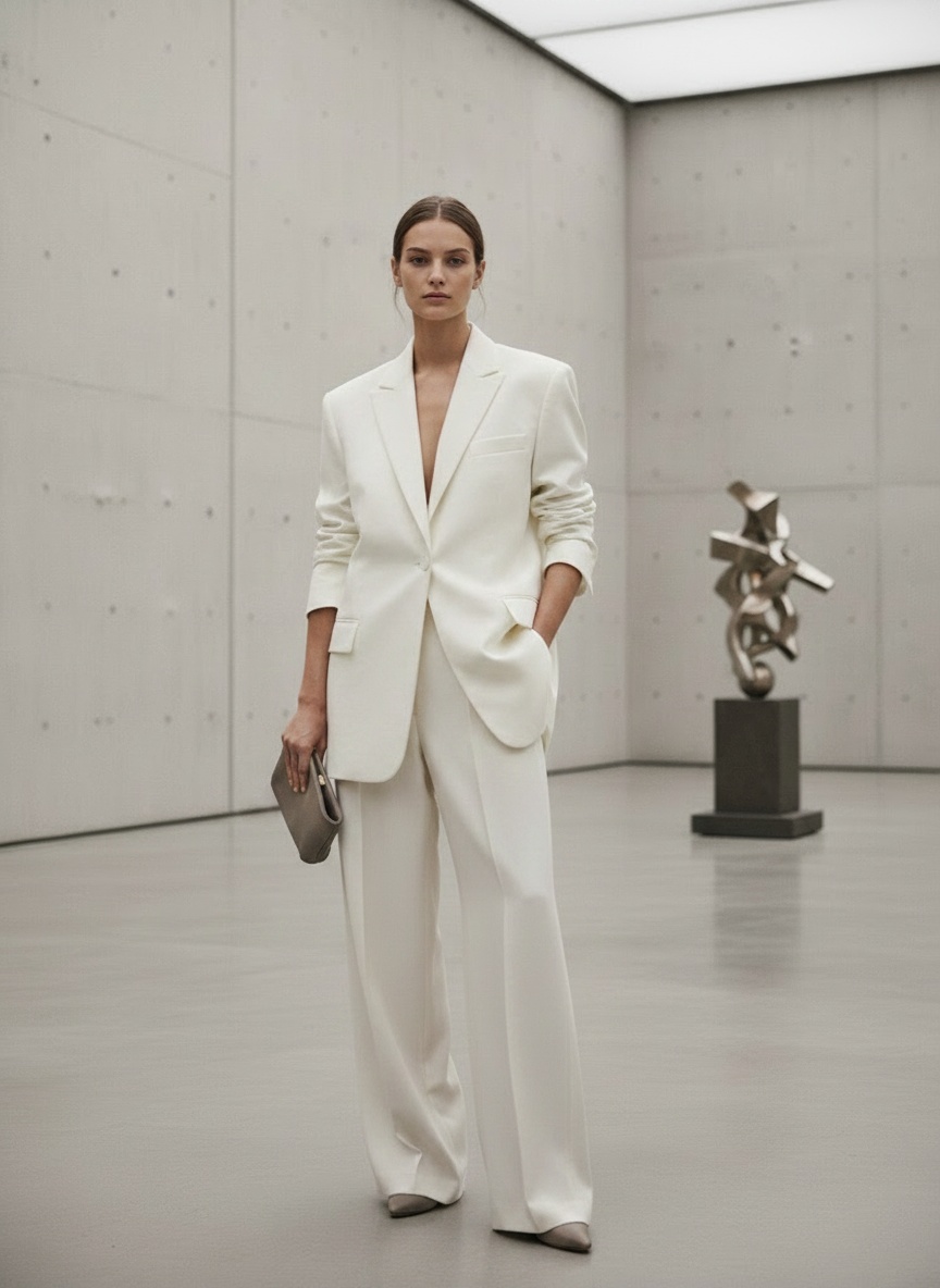 White blazer